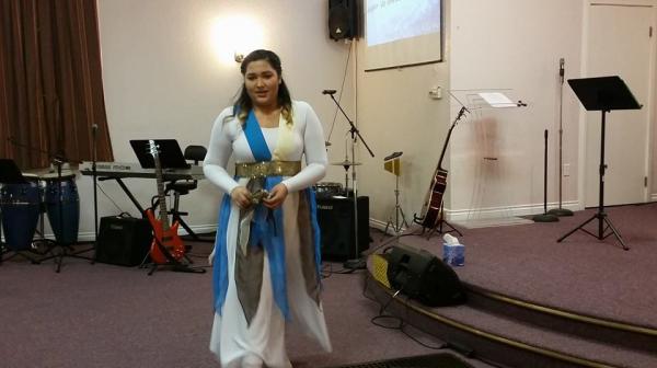 Youth Service worship dance on my church Iglesia La Roca